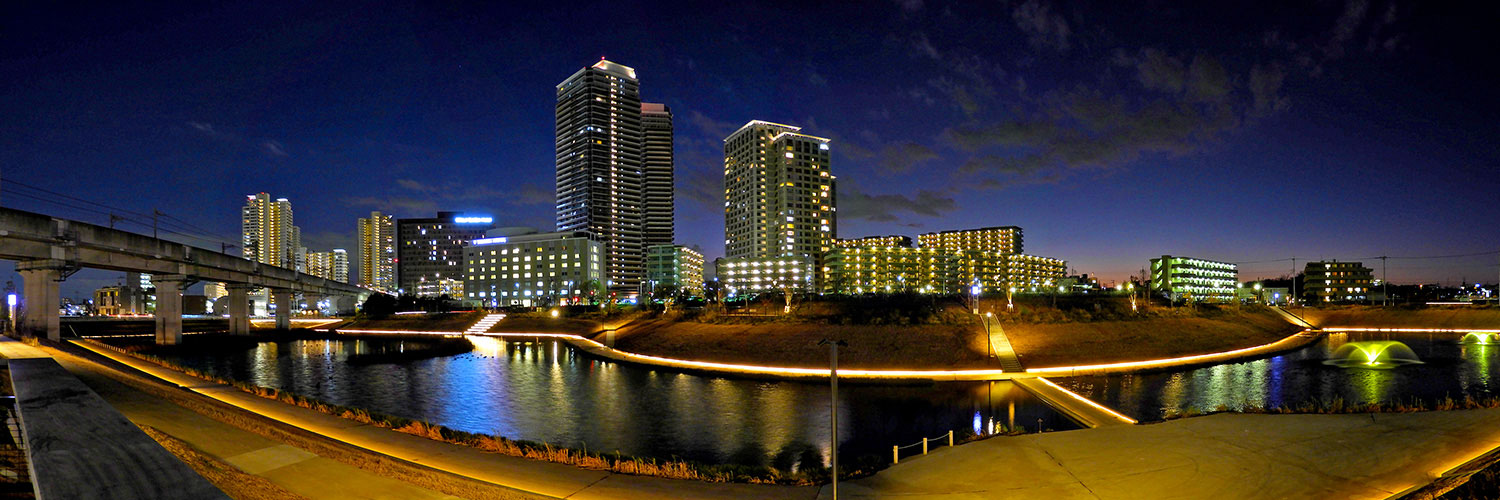 アクアテラスからの夜景